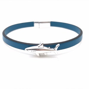 Shark Leather Bracelet