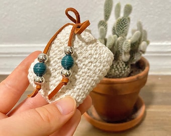 Crochet Earbuds Drawstring Case Pouch Digital Download Pattern