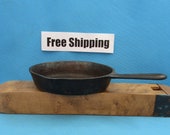 Vintage Wagner NO. 3 Cast Iron Skillet Fry Pan, 1063 J, Kettle Cauldron Cookware, Free Shipping