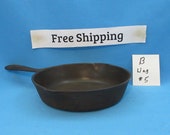 Vintage Antique Wagner 5 Cast Iron Skillet, 1055 H, Cookware, Free Shipping