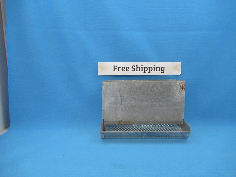 Vintage Antique Rustic Farm Rabbit Chicken Feeder Rusty Etsy