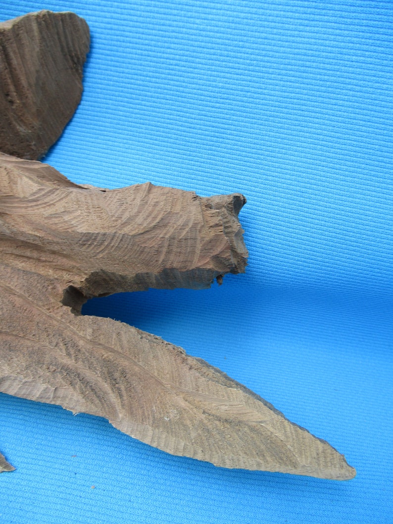 Vintage Wood Wooden Carving Free Shipping Hand Carved Folk Art Carved Wing