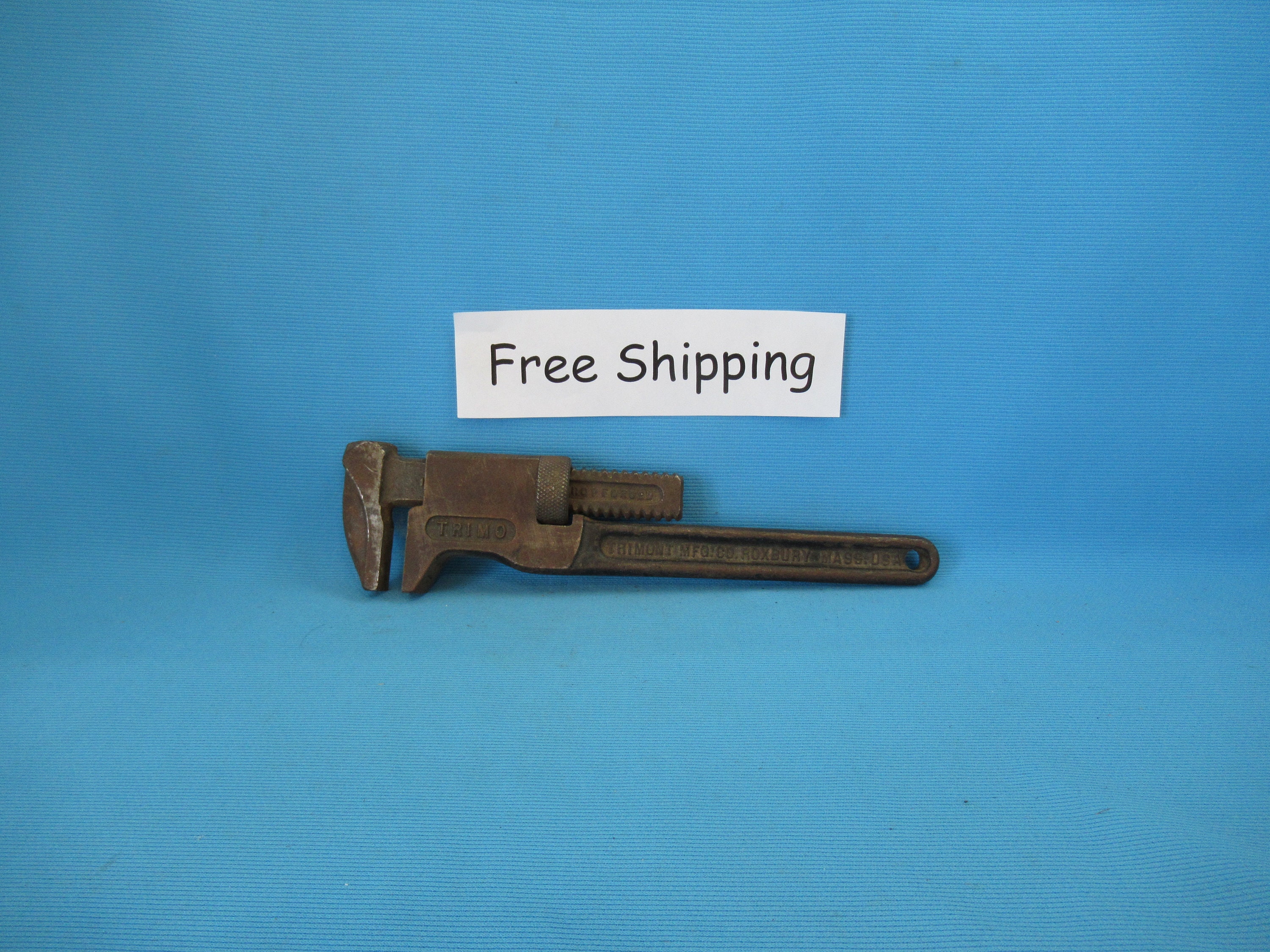 VINTAGE W&B MONKEY WRENCH INV0094