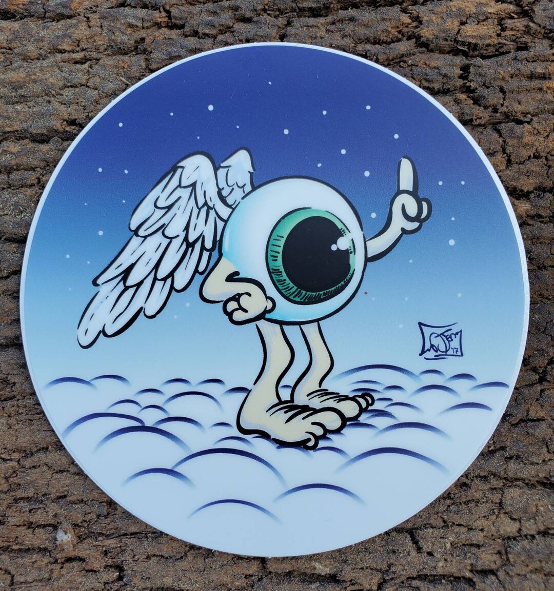 Miracle Base Sticker Miracle Eye Sticker: Weather Resistant Vinyl - Etsy