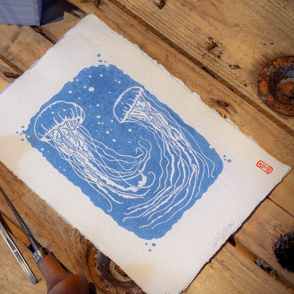 | medusa Medusa| | linocut Linoprint | Illustrazione