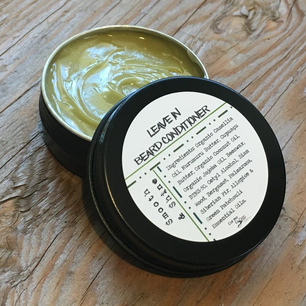 Beard Conditioner - Leave in Conditioning Balm for Beards - 1 oz