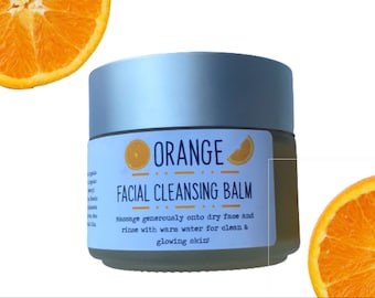 Orange Cleansing Balm: Organic Oils, Essential OIls - 3.3 oz