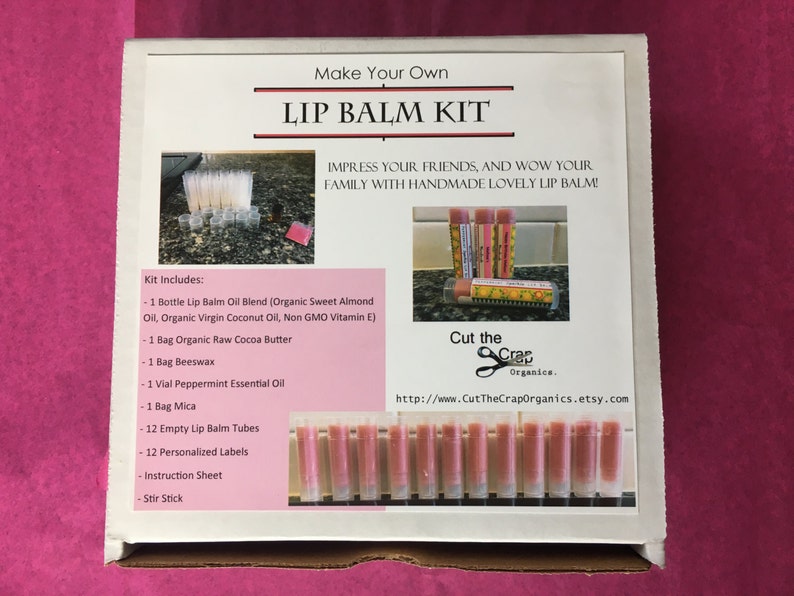 free shipping save up to 70% off Make Your Own Organic Lip ...