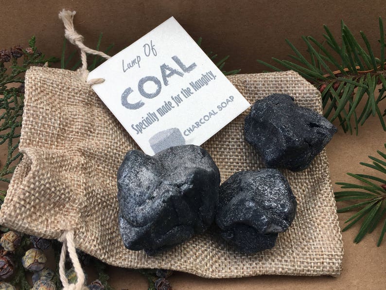 Lump of Coal Soap Specially made for the Naughty image 1