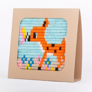 Needlepoint kits Ignites kids creativity No hoop needed. Eco-friendly packaging that turns into a display frame. Get any 2 for less image 6