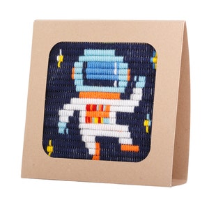 Needlepoint kits Ignites kids creativity No hoop needed. Eco-friendly packaging that turns into a display frame. Get any 2 for less image 4