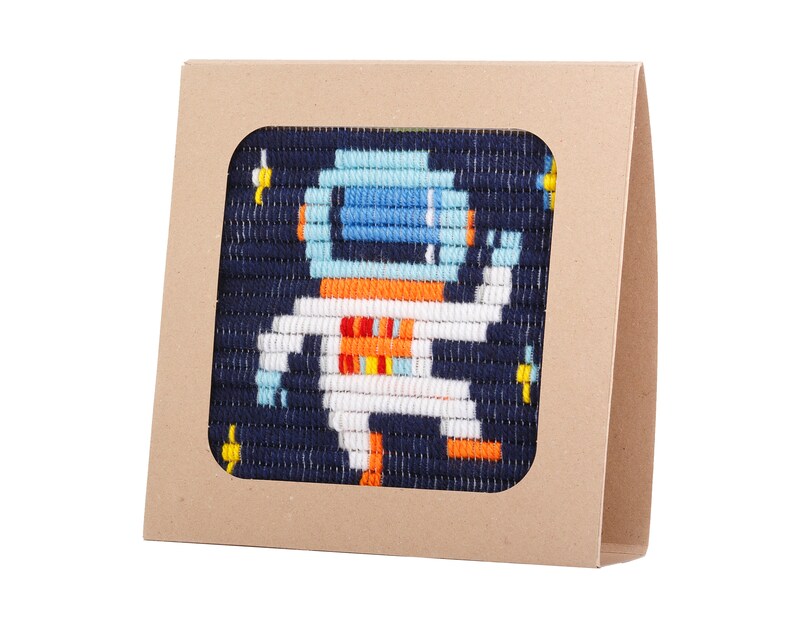 Needlepoint kits Ignites kids creativity No hoop needed. Eco-friendly packaging that turns into a display frame. Get any 2 for less image 4