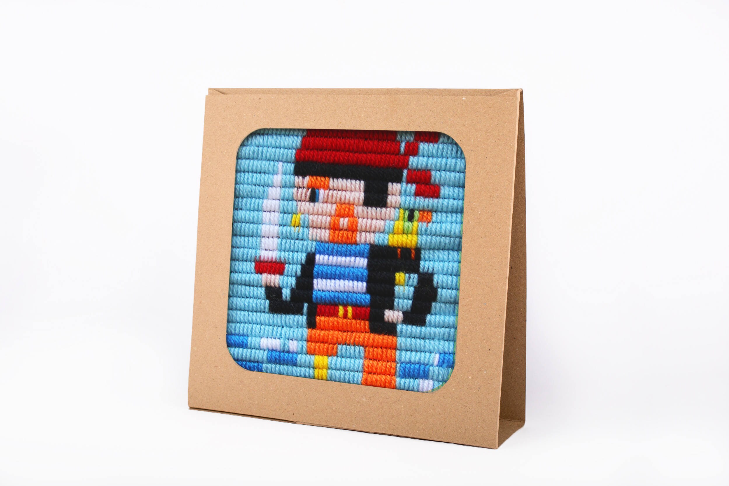 Unique DIY needlepoint / embroidery kit for beginners. Easier Etsy