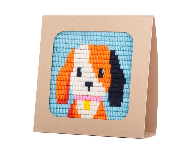 Needlepoint kits Ignites kids creativity No hoop needed. Eco-friendly packaging that turns into a display frame. Get any 2 for less image 7