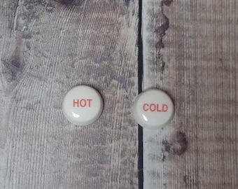 22年以上のアンティーク 22 mm ヴィンテージ セラミック タップ インデックス: ホットと