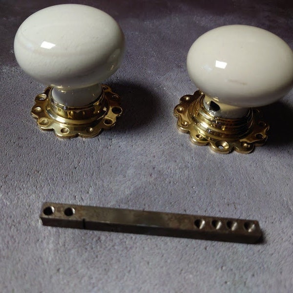 Ceramic Door Knobs Etsy UK