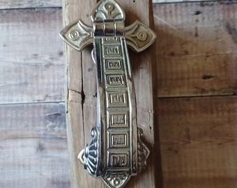 Chome Plated Gothic Door Knocker