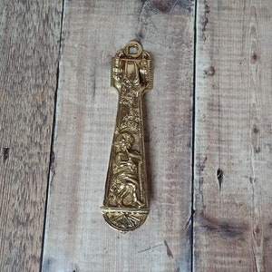 Polished Brass Edwardian Style Door Knocker