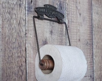 Vintage Style Eisen Toilettenpapierhalter: Victoria Fixture