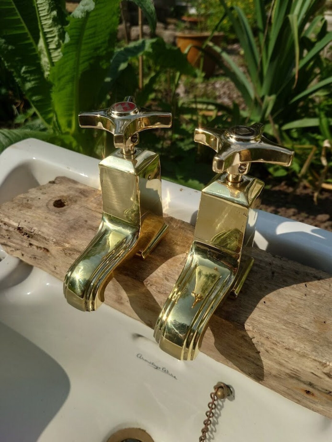 Stunning Pair of Original 1920's Art Deco Basin Faucet Taps ...