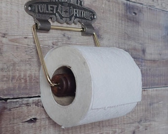 Edwardian Style Toilet Roll Holder, Vintage Toilet Paper Holder.