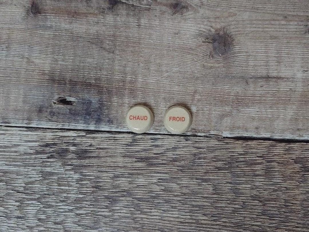 21 mm フランス製セラミックタップインサートペア Chaud Froid - Etsy 日本