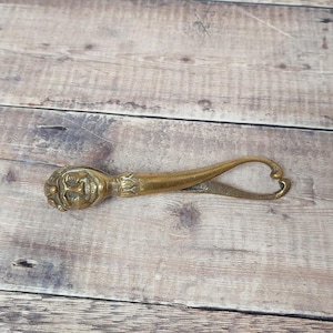 Vintage Brass Jester Nutcracker, Brass Nut Crackers, Collectible Metal Nut Cracker