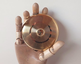 Vintage Emu Brand Powder Compact And Mirror