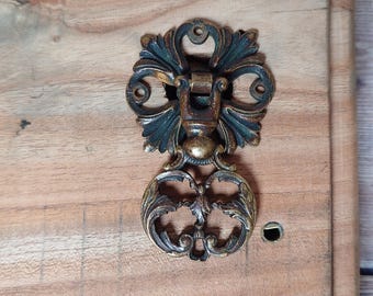 Vintage Brass Cabinet Pull Handle