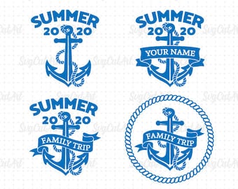 Summer 2020, Vacation svg, cruise Ship svg, Cruise SVG, Nautical Svg, Family trip, summer cruise, Cricut Design, Silhouette studio Download