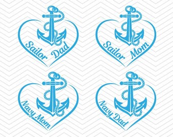 Download Proud Navy Mom Svg Etsy