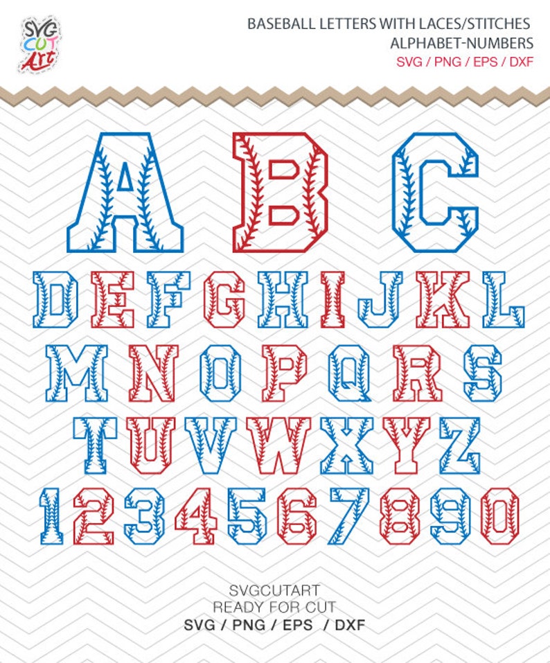 Free Free Baseball Letters Svg 901 SVG PNG EPS DXF File
