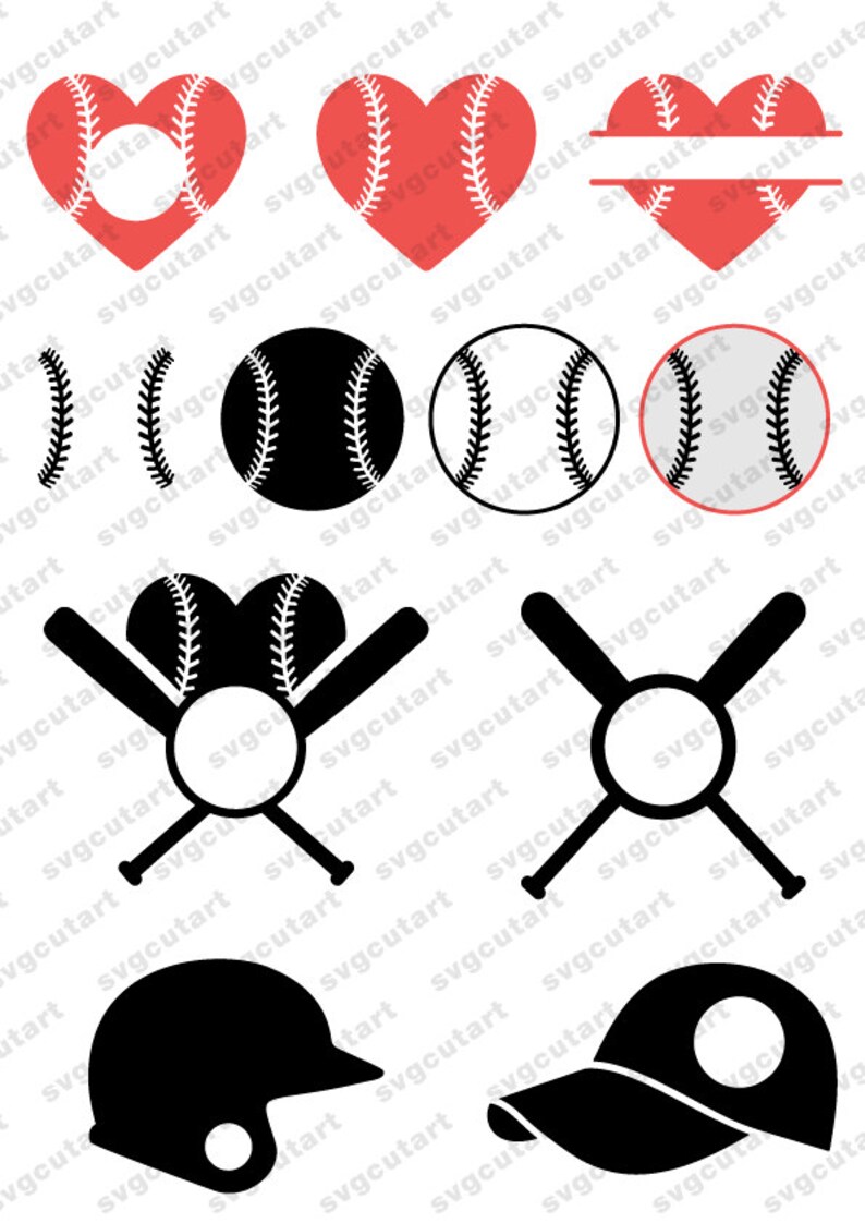 Free Free 74 Cricut Baseball Heart Svg Free SVG PNG EPS DXF File