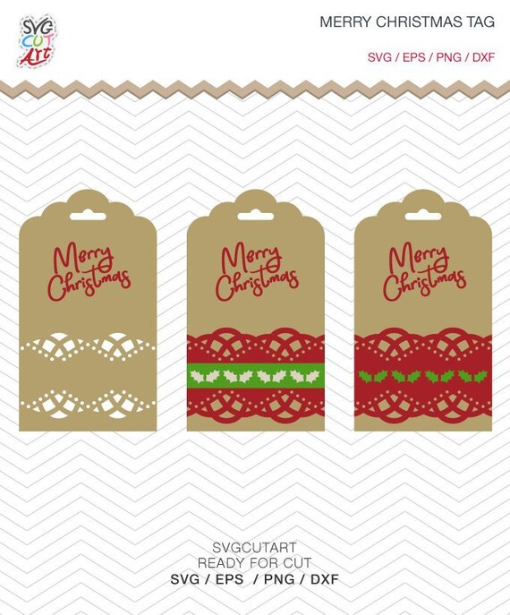Download Free Merry Christmas Gift Tags Svg Dxf Png Eps Vinyl Holy Night Etsy SVG DXF Cut File