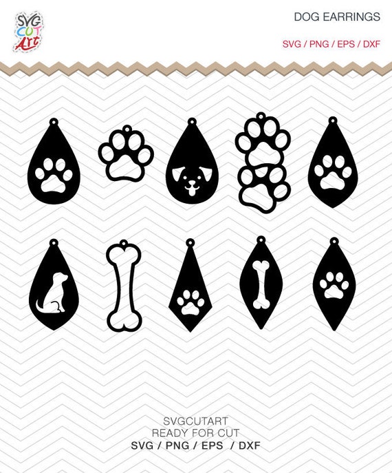 Diy faux leather clearance earrings silhouette cameo