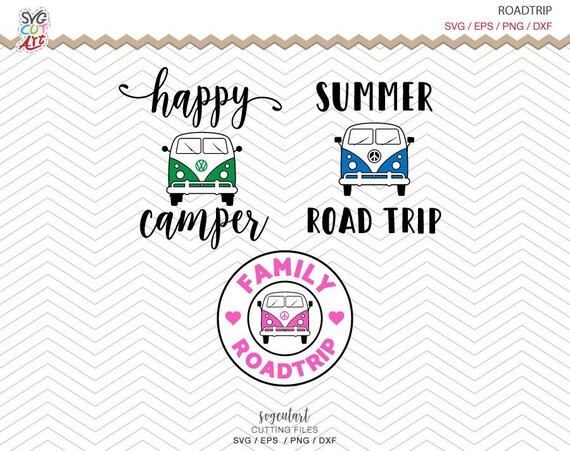 Download Summer Road Trip Svg Summer Svg Camping Svg Vacation Happy Etsy