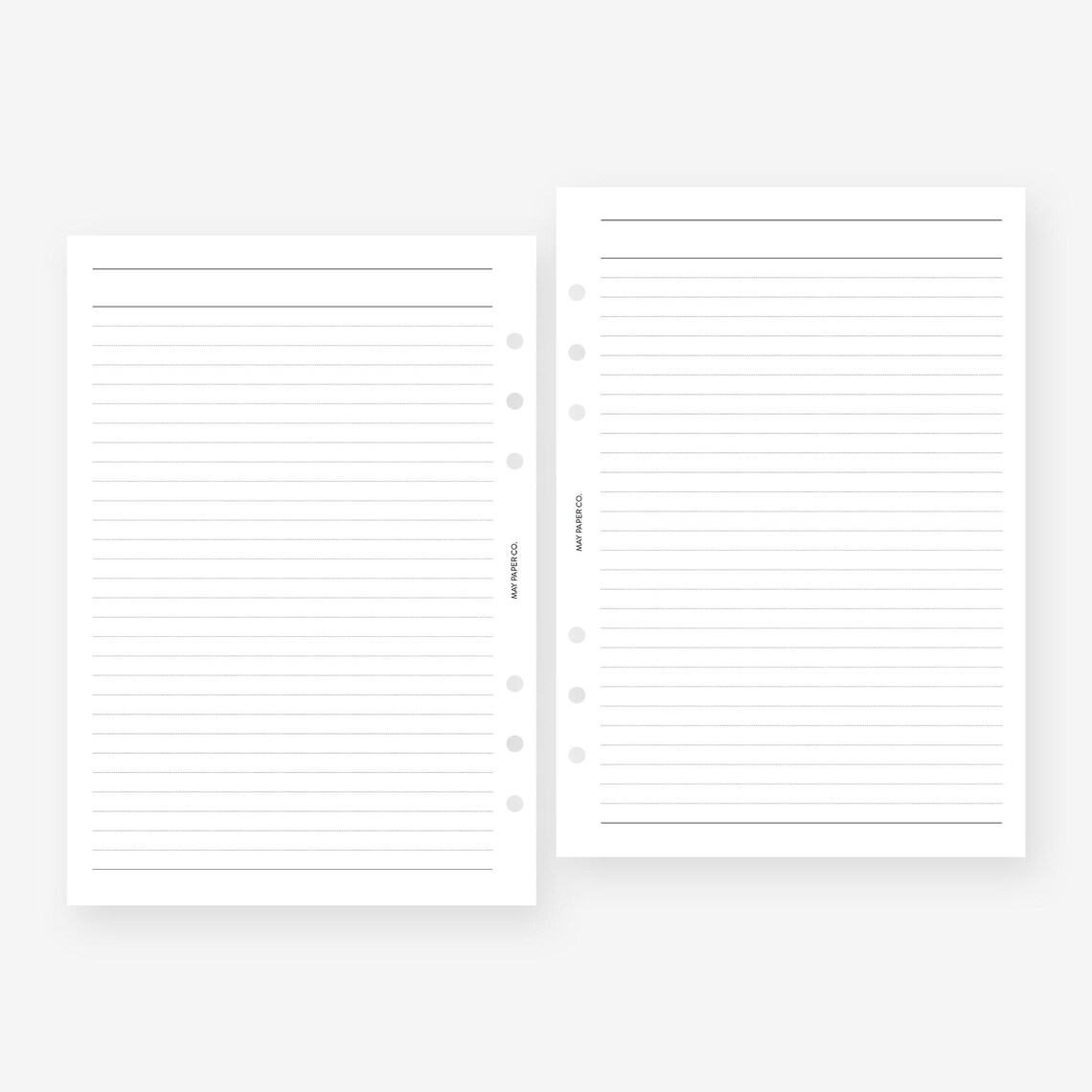 Lined Planner Insert - Etsy