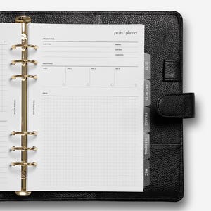 Project Planner Insert