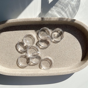 Discos de plástico para sistema Discbound / Crystal Clear