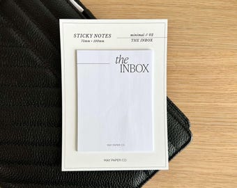 75mm x 100mm The Inbox Sticky Note