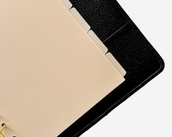 Side Tab Dividers | Barcelona Sand | Plastic