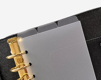 Top Tab Dividers | Premium Frost | Plastic