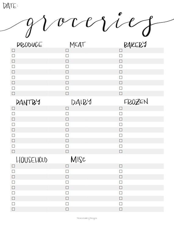 printable-grocery-list-template-pdf-instand-download-etsy-uk