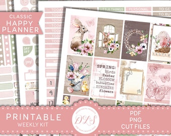 Plum Paper or Mambi Happy Planner Weekend Getaway Collection Weekly Kit Planner Stickers for Erin Condren Life Planner K1011
