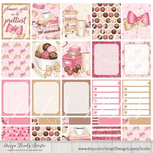 Planner Girl Printable Stickers Kit, Girl Boss Planner Stickers, Fits ...