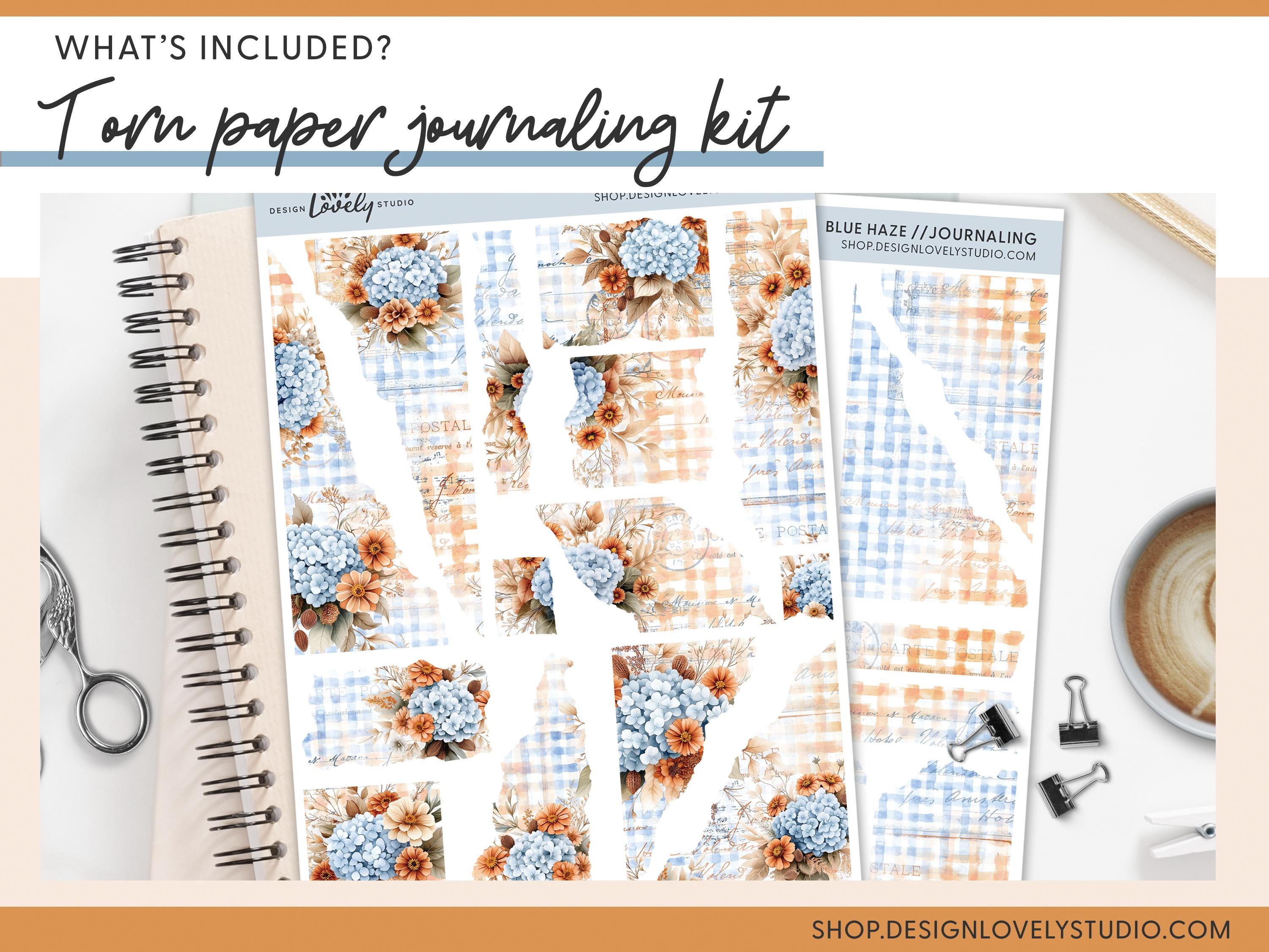 Cozy Fall Sticker Bundle, Printable Planner Kits for Happy Planner ...