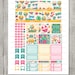 Printable Monthly Planner Stickers for Erin Condren Life - Etsy