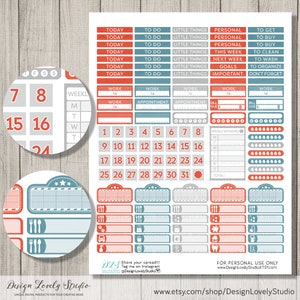 Printable Winter Weekly Kit, Happy Planner Winter Printable, Christmas ...