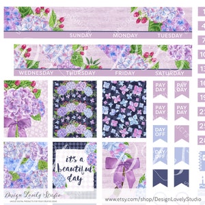 Mini Happy Planner Monthly Stickers Kit, Printable Monthly Planner ...