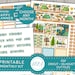 Printable Camping Planner Stickers Printable HAPPY PLANNER | Etsy